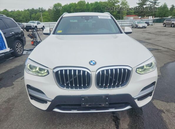 5UXTY5C09LLT38156 2020 BMW X3 Белый Вид спереди