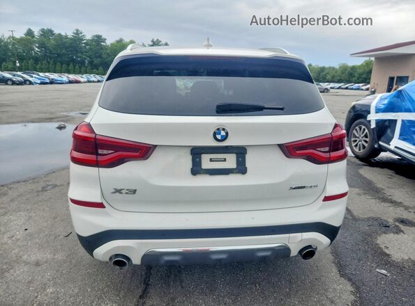 5UXTY5C09LLT38156 2020 BMW X3 Белый Вид сзади