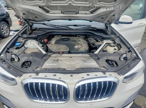 5UXTY5C09LLT38156 2020 BMW X3 Белый Вид задней части салона