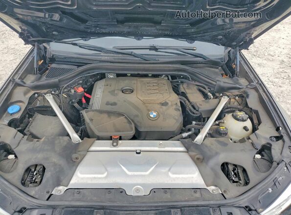 5UXTY5C09M9G46199 2021 BMW X3 Черный Вид подкапотного пространства