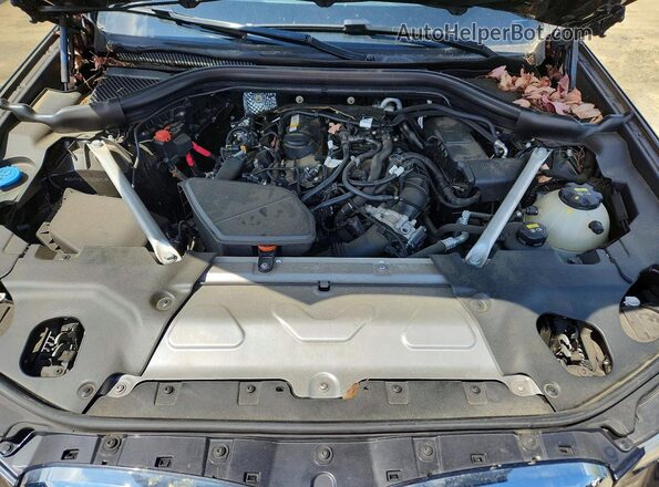 5UXTY5C0XL9D36674 2020 BMW X3 Gray ძრავის განყოფილების ხედი