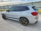 2021 Bmw X3 Xdrivem40i Серебряный vin: 5UXTY9C01M9G38315