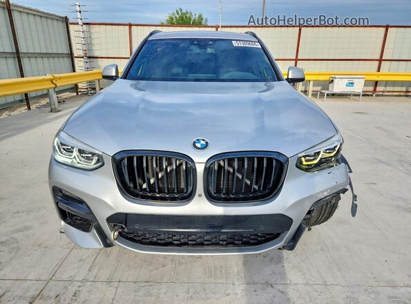 5UXTY9C01M9G38315 2021 BMW X3 Серебряный Вид спереди