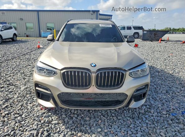 5UXTY9C01M9G65997 2021 BMW X3 Бежевый Вид спереди