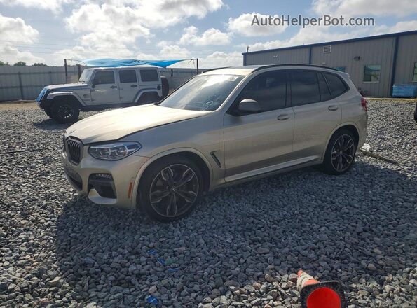 5UXTY9C01M9G65997 2021 BMW X3 Бежевый Передняя левая четверть