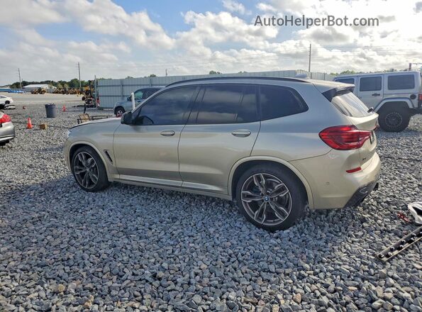 5UXTY9C01M9G65997 2021 BMW X3 Бежевый Задняя левая четверть