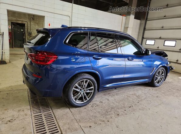 5UXTY9C05L9C98620 2020 BMW X3 Blue Tył prawy