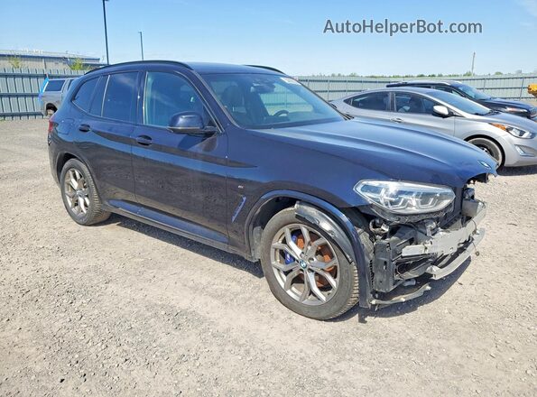 5UXTY9C07L9C35826 2020 BMW X3 Black Przód prawy