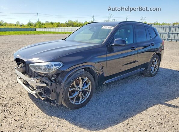 5UXTY9C07L9C35826 2020 BMW X3 Black Przód lewy