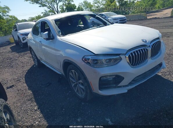 5UXUJ3C50KLG52773 2019 BMW X4 White Przód prawy