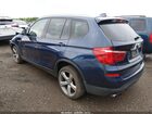 2017 Bmw X3 Xdrive35i Синий vin: 5UXWX7C30H0U43621