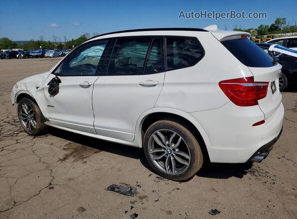 5UXWX7C50H0S18391 2017 BMW X3 White Tył lewy