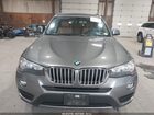 2017 Bmw X3 Xdrive28i Серый vin: 5UXWX9C32H0T20172