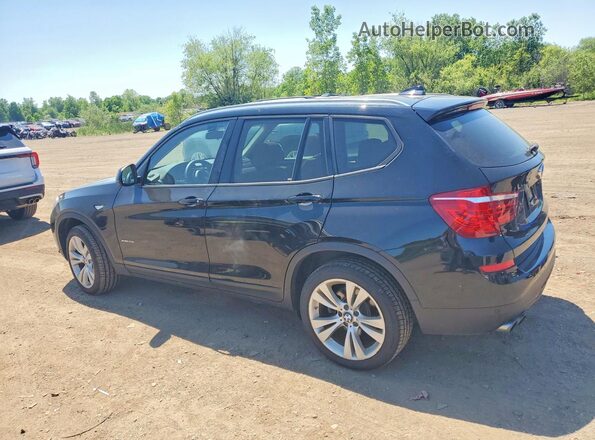 5UXWX9C50G0D83015 2016 BMW X3 Черный Задняя левая четверть