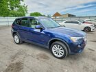 2017 Bmw X3 Xdrive28i Синий vin: 5UXWX9C51H0D96504