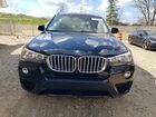 2017 Bmw X3 Xdrive28i Черный vin: 5UXWX9C52H0T05494