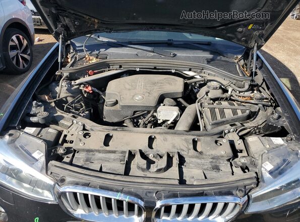 5UXWX9C52H0T08931 2017 BMW X3 Black Widok wnętrza z tyłu