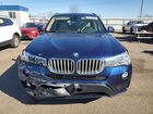 2016 Bmw X3 Xdrive28i Синий vin: 5UXWX9C53G0D84997
