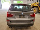 2016 Bmw X3 Xdrive28i Серый vin: 5UXWX9C54G0D65214