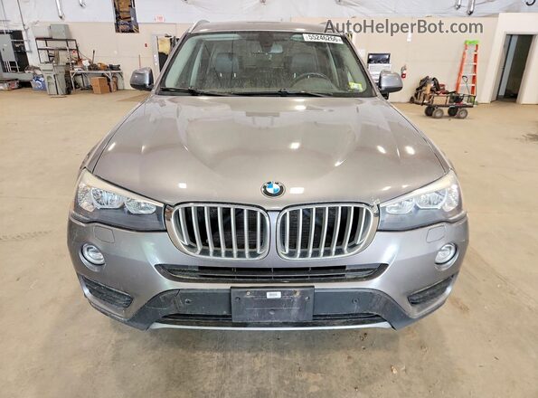 5UXWX9C54G0D65214 2016 BMW X3 Серый Вид спереди
