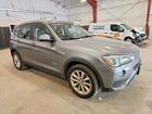 2016 Bmw X3 Xdrive28i Серый vin: 5UXWX9C54G0D65214