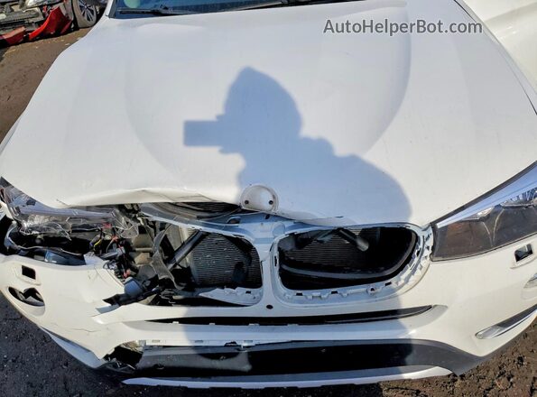 5UXWX9C55H0T02122 2017 BMW X3 Белый Вид подкапотного пространства