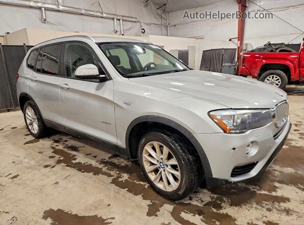 5UXWX9C55H0T05764 2017 BMW X3 Silver Առջևի աջ