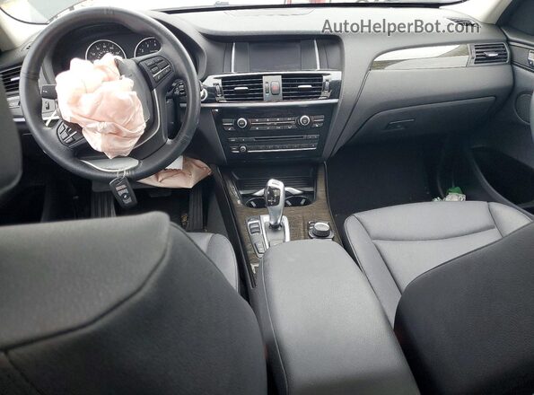 5UXWX9C57G0D79267 2016 BMW X3 Черный Вид панели приборов