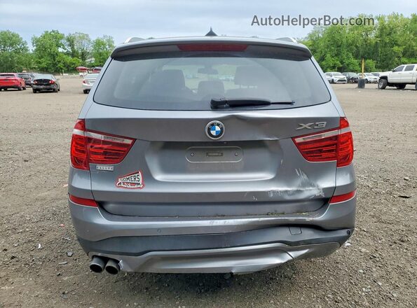 5UXWX9C57G0D83660 2016 BMW X3 Gray Widok z tyłu