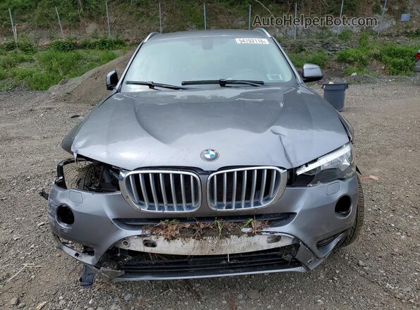 5UXWX9C57G0D83660 2016 BMW X3 Gray Widok z przodu
