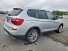 2016 Bmw X3 Xdrive28i Silver vin: 5UXWX9C59G0D83434