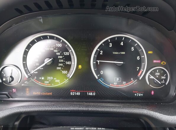 5UXWX9C59G0D83563 2016 BMW X3 Белый Вид задних сидений