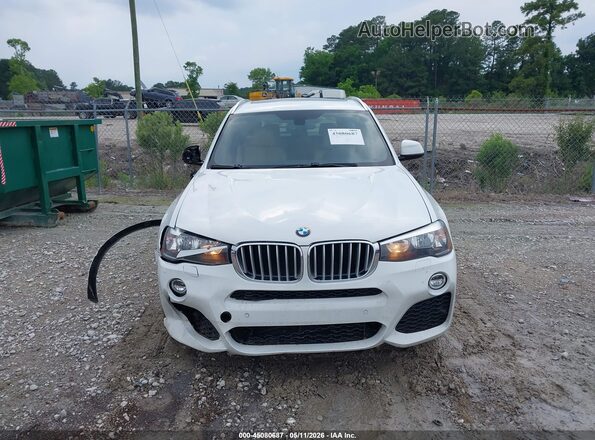 5UXWX9C59G0D83563 2016 BMW X3 Белый Вид щитка приборов
