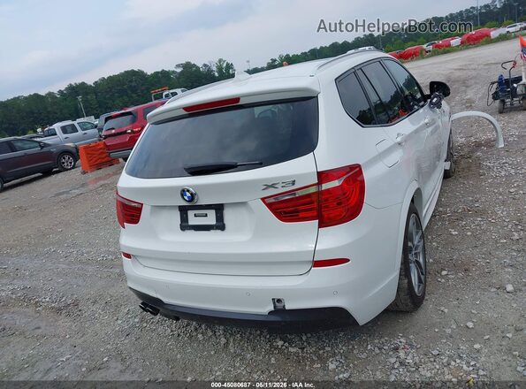 5UXWX9C59G0D83563 2016 BMW X3 Белый 