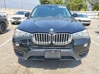 2017 Bmw X3 Xdrive28i Черный vin: 5UXWX9C59H0T15097