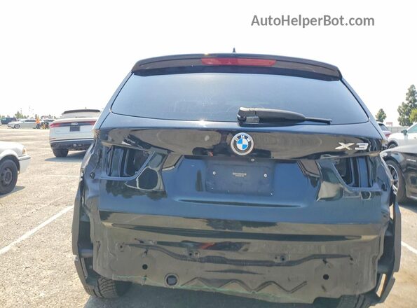 5UXWX9C59H0T15097 2017 BMW X3 Черный Вид сзади