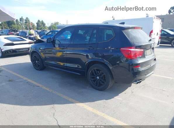 5UXWX9C5XG0D66318 2016 BMW X3 Черный Задняя левая четверть