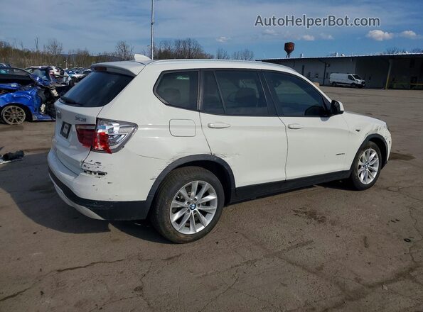 5UXWX9C5XH0D97621 2017 BMW X3 Белый Задняя правая четверть