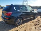 2017 Bmw X3 Xdrive28i Черный vin: 5UXWX9C5XH0T03900