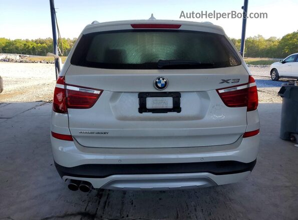 5UXWZ7C36H0V91301 2017 BMW X3 Белый Вид сзади