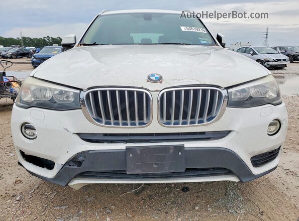 5UXWZ7C36H0X40564 2017 BMW X3 Белый Вид спереди