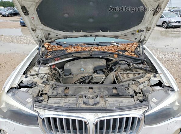 5UXWZ7C36H0X40564 2017 BMW X3 Белый Вид подкапотного пространства