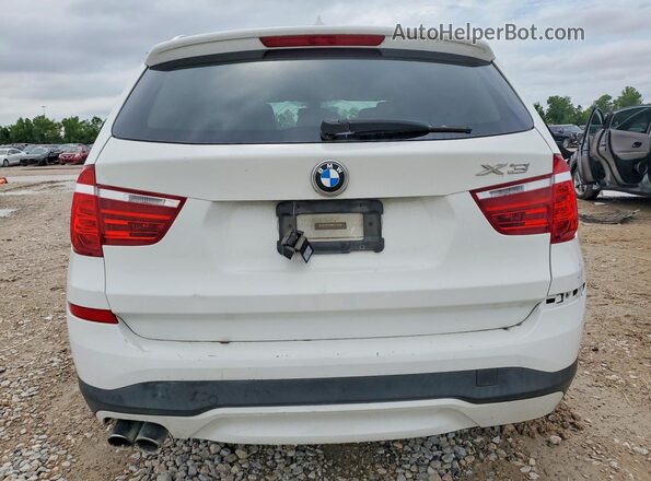 5UXWZ7C36H0X40564 2017 BMW X3 Белый Вид сзади