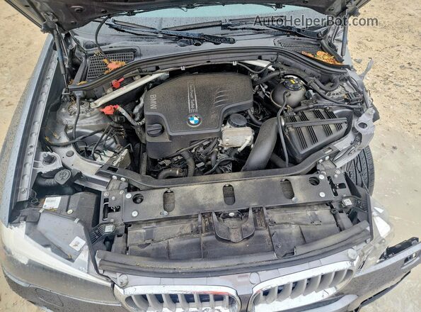5UXWZ7C39H0V92944 2017 BMW X3 Серый Вид подкапотного пространства