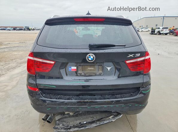 5UXWZ7C52G0R32094 2016 BMW X3 Черный Вид сзади