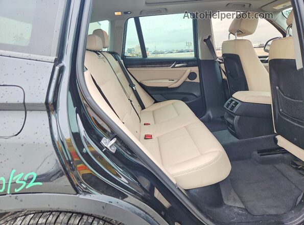 5UXWZ7C52G0R32094 2016 BMW X3 Черный Вид задней части салона