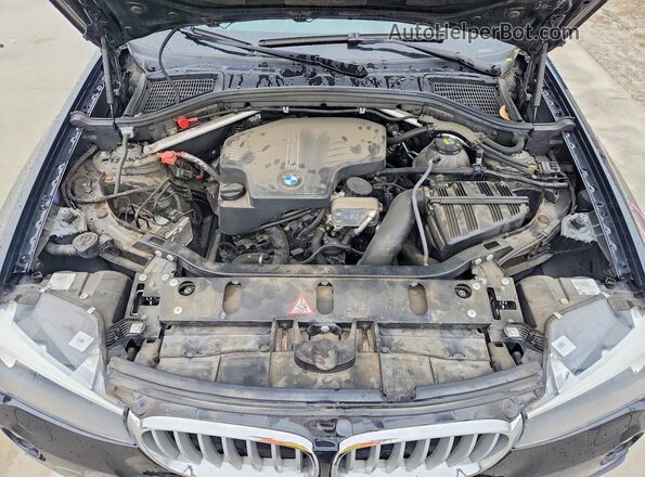 5UXWZ7C52G0R32094 2016 BMW X3 Черный Вид подкапотного пространства