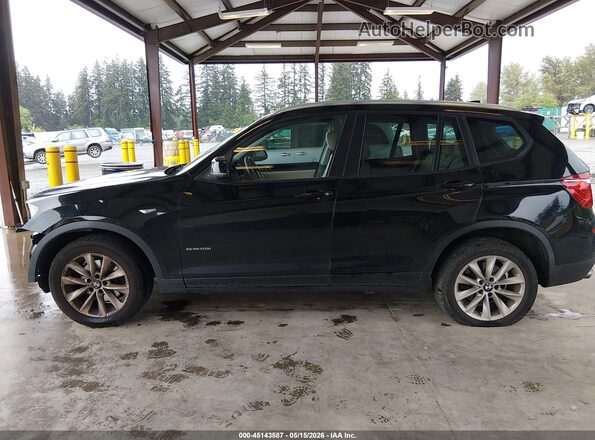 5UXWZ7C52H0U45236 2017 BMW X3 Black 