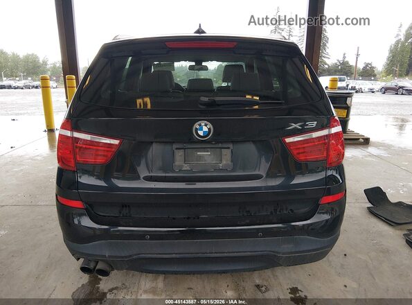 5UXWZ7C52H0U45236 2017 BMW X3 Black 
