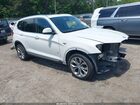 2016 Bmw X3 Sdrive28i White vin: 5UXWZ7C54G0T43029